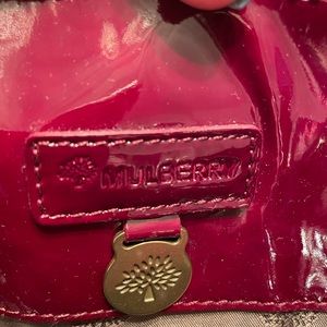 Mulberry red bag